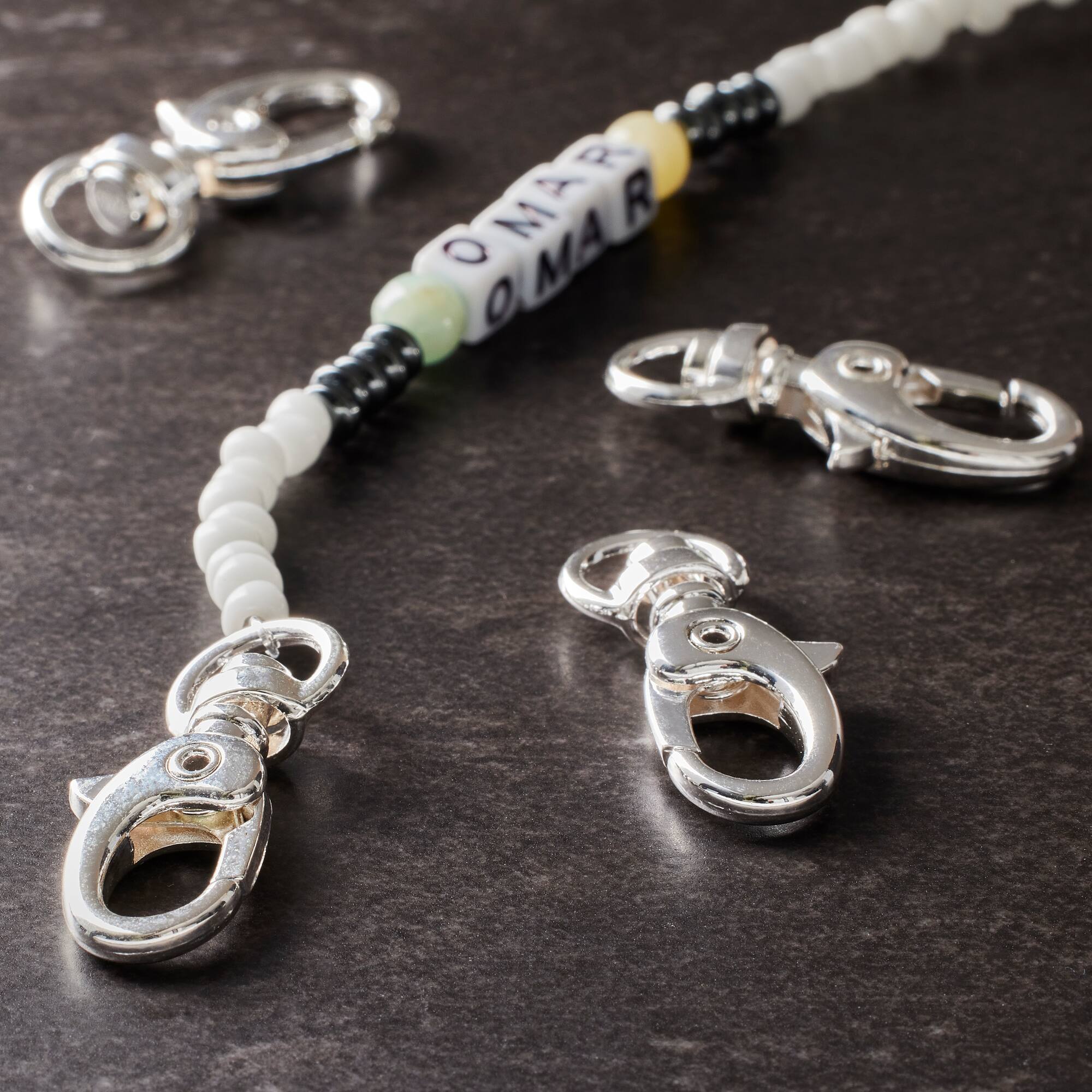 Bead Landing™ Swivel Lobster Claw Clasps, 30mm